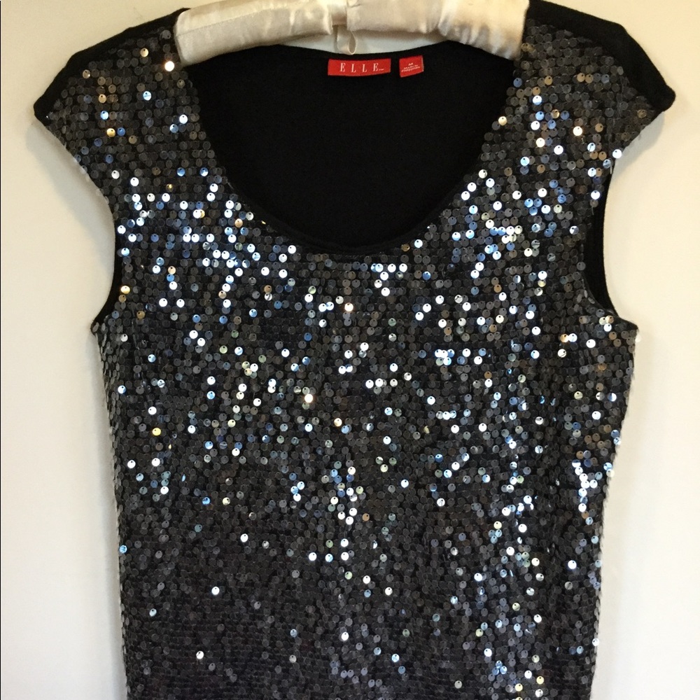 Elle sequined top - Picture 1 of 7